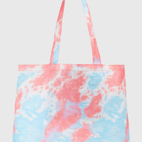 Tote bag Coastal Print | Pink Ice Cube Tie Dye