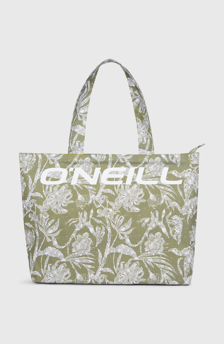 Tote bag Coastal Print | Green Textured Jungle Tote bag Coastal Print | Green Textured Jungle