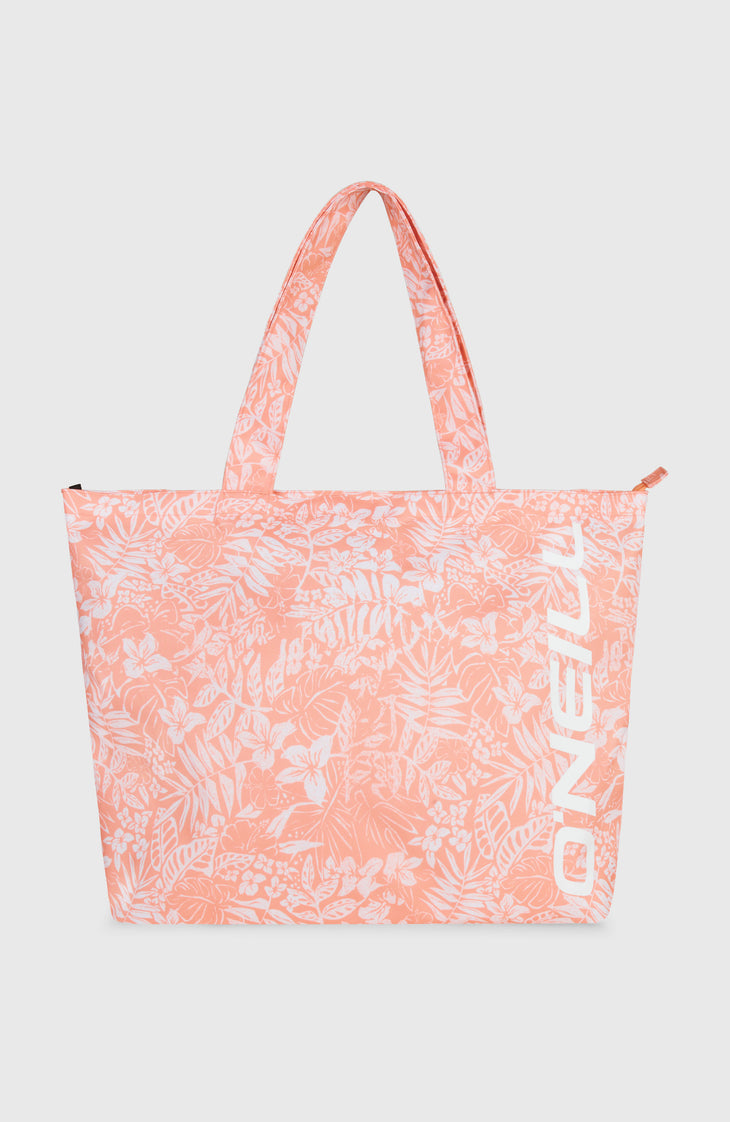 Tote bag Coastal Print | Peach Island Sky