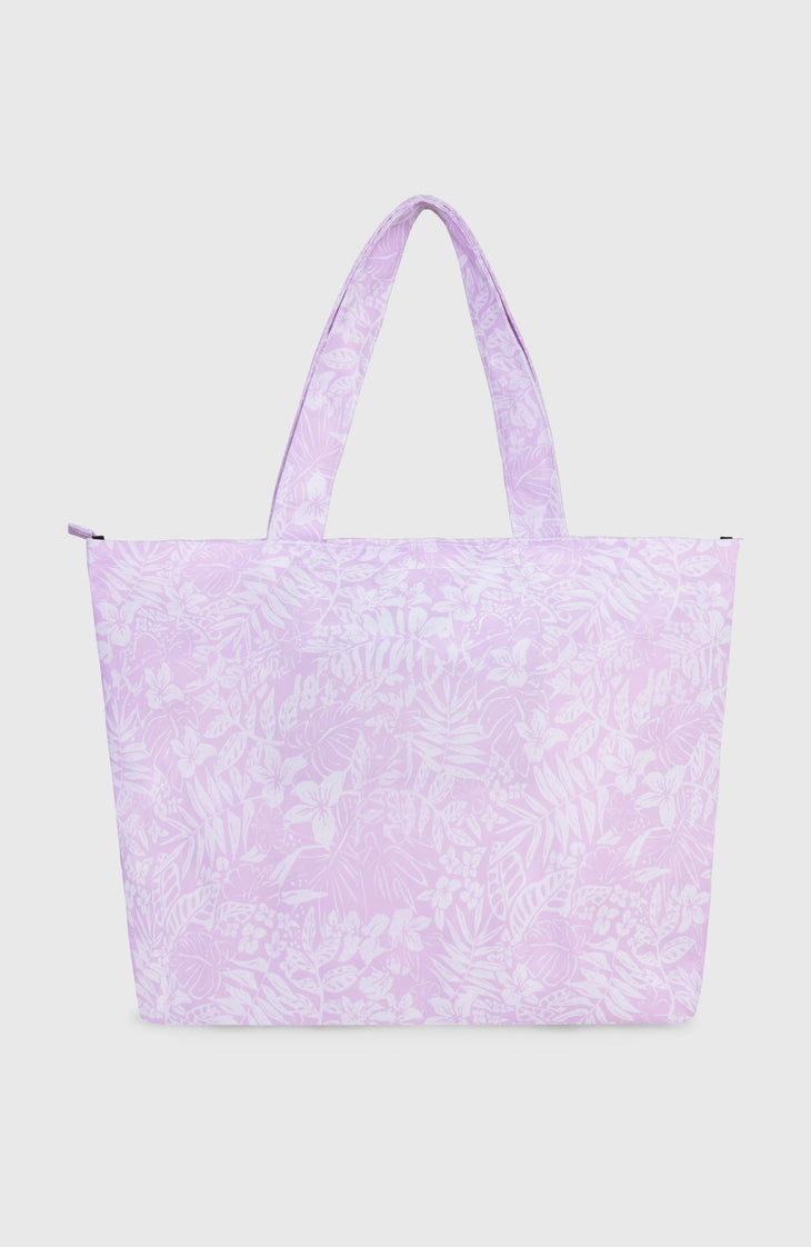 Tote bag Coastal Print | Purple Island Sky