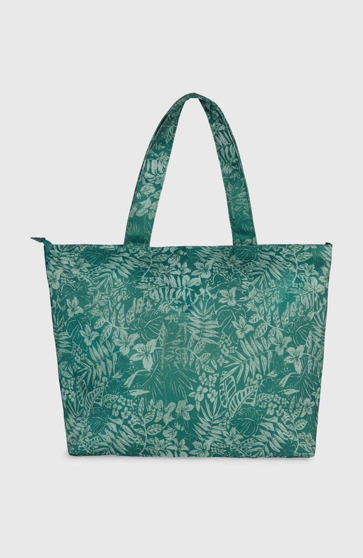Tote bag Coastal Print | Green Island Sky