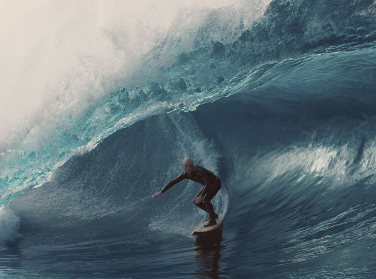 "J'ai hâte du moment où je pourrais surmonter mes limites quant aux grandes vagues et voyager le monde, faire ce que j'adore."