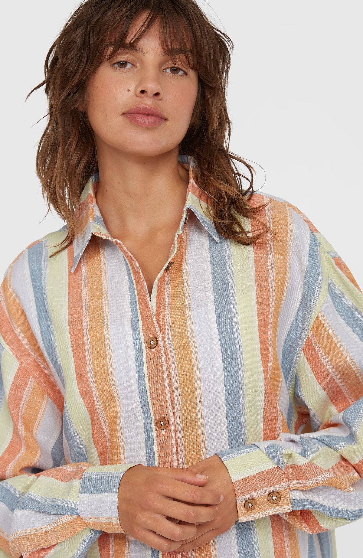 Chemise longue Beach Vintage | Vintage Stripe