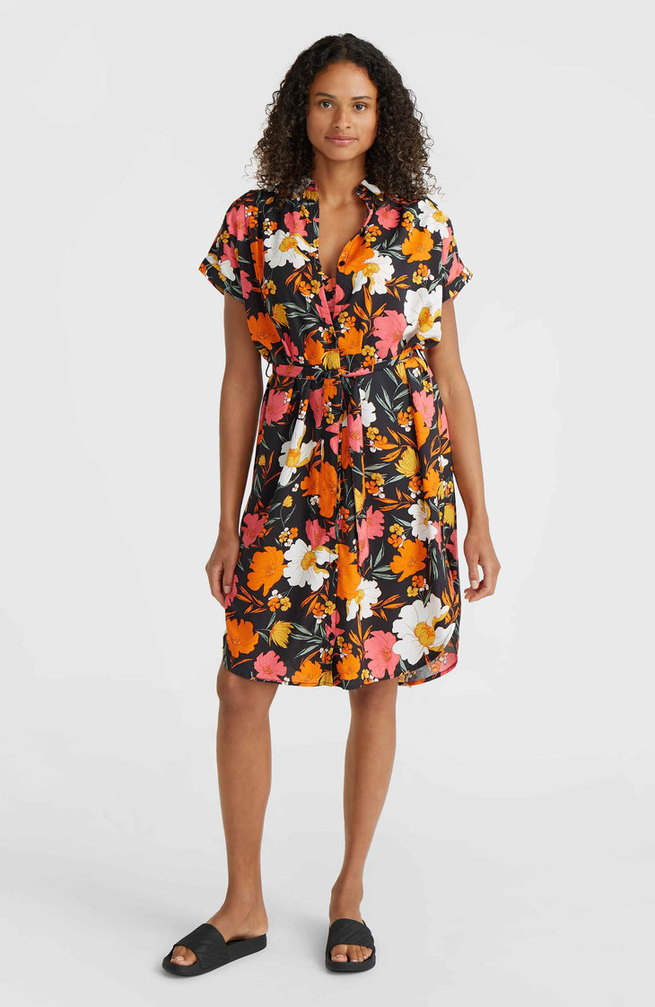 Robe chemise Cali Beach | Black Bluemchen