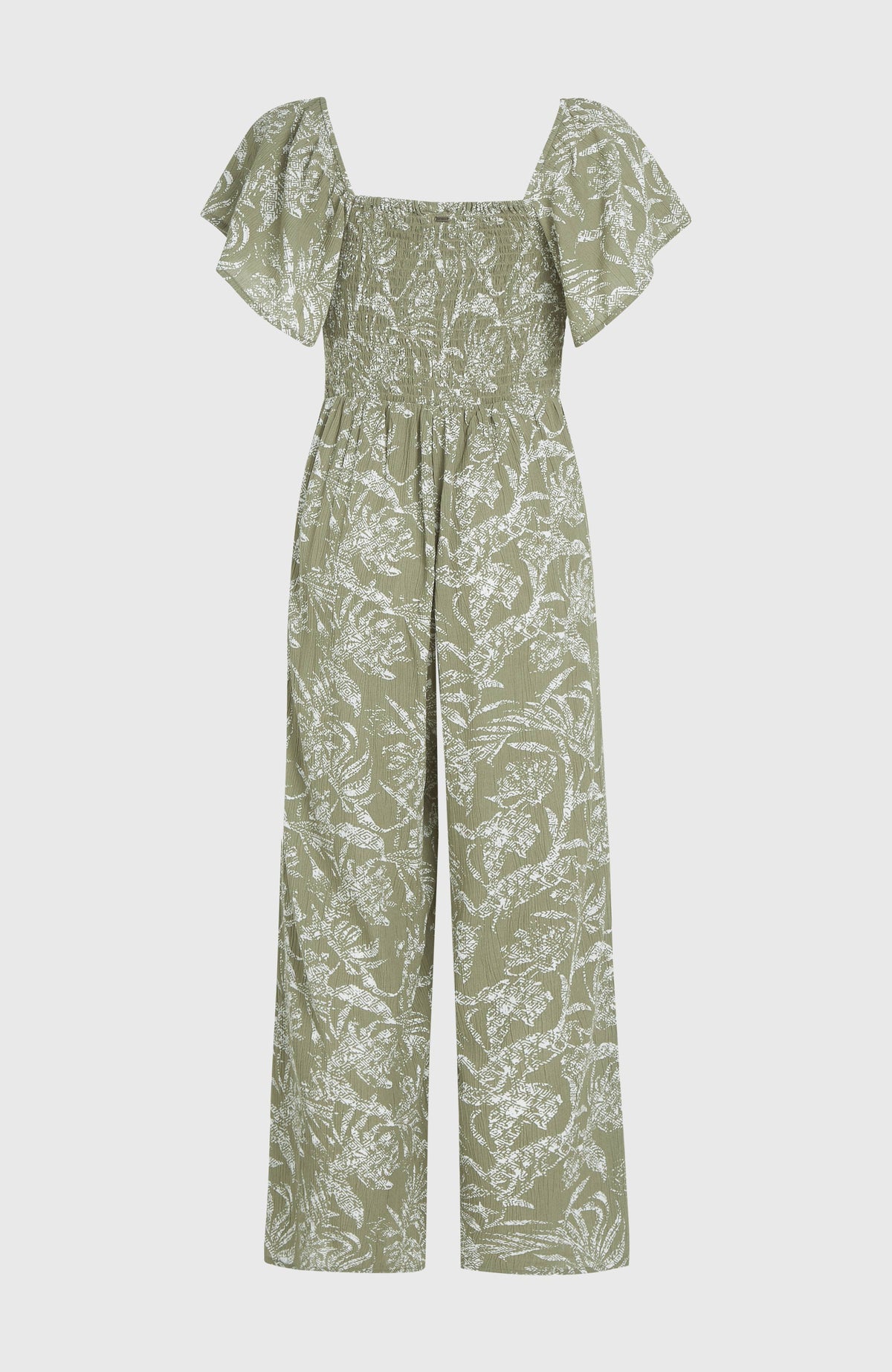 Combinaison Kesia | Green Textured Jungle