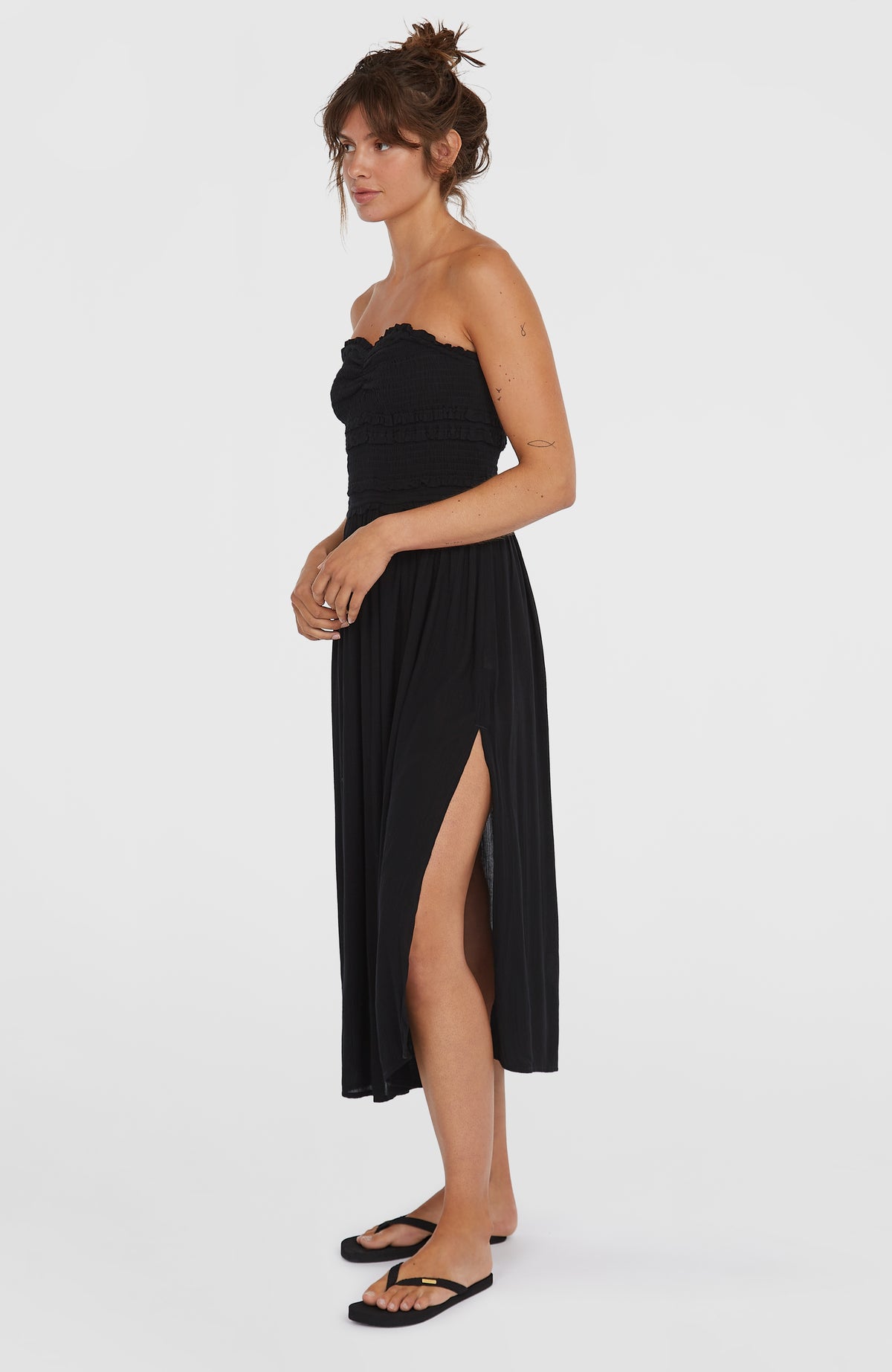 Robe midi Devyn | Black Out