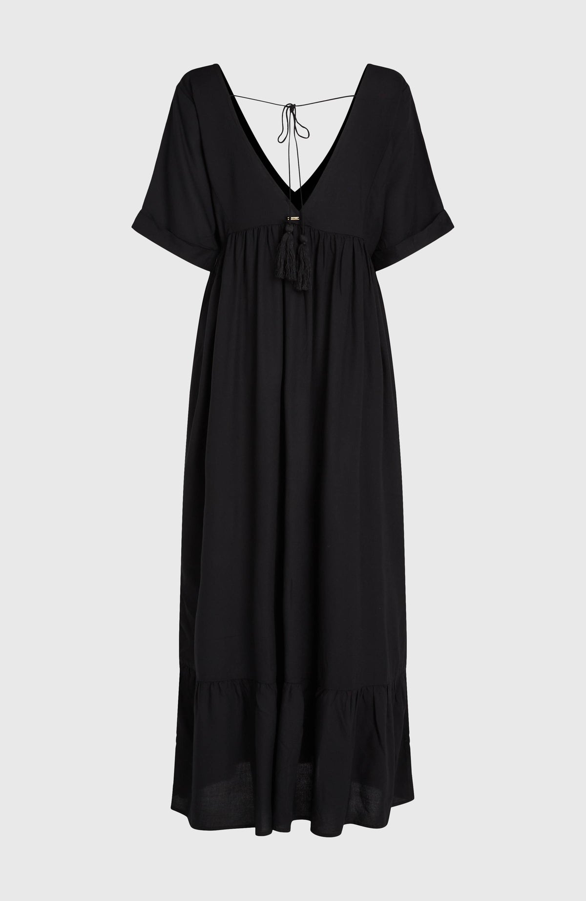 Robe longue Women of the Wave | Black Out