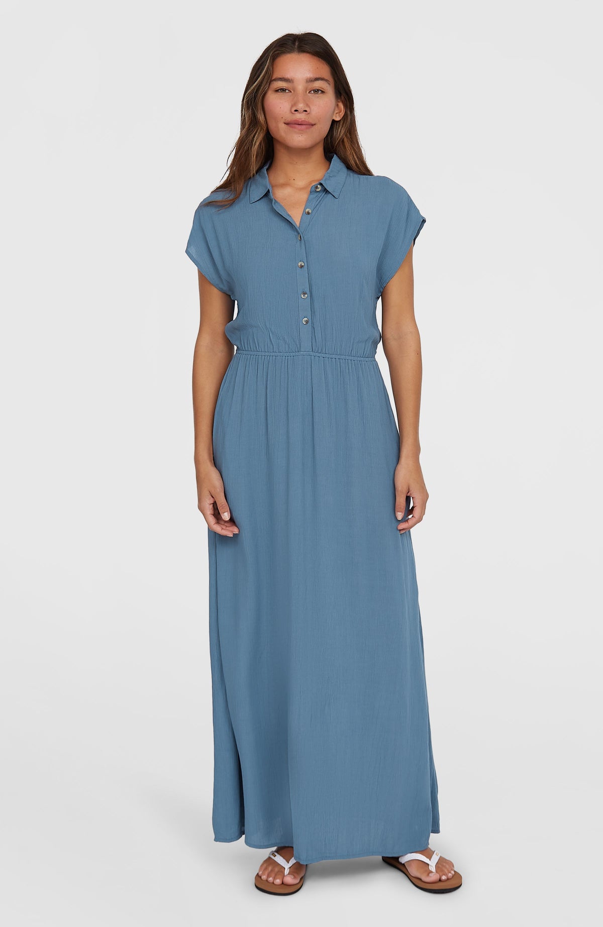 Robe chemise longue Lori | Copen Blue