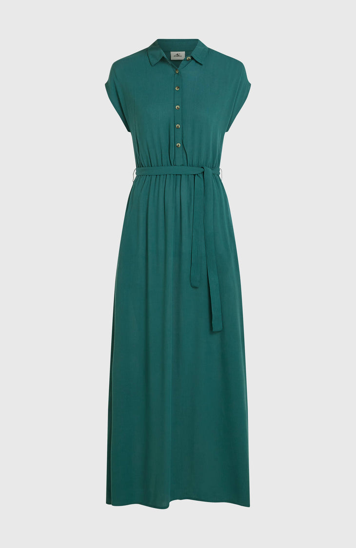 Robe chemise longue Lori | Botanical Heat