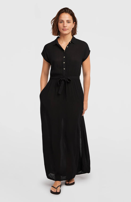 Robe chemise longue Lori | Black Out