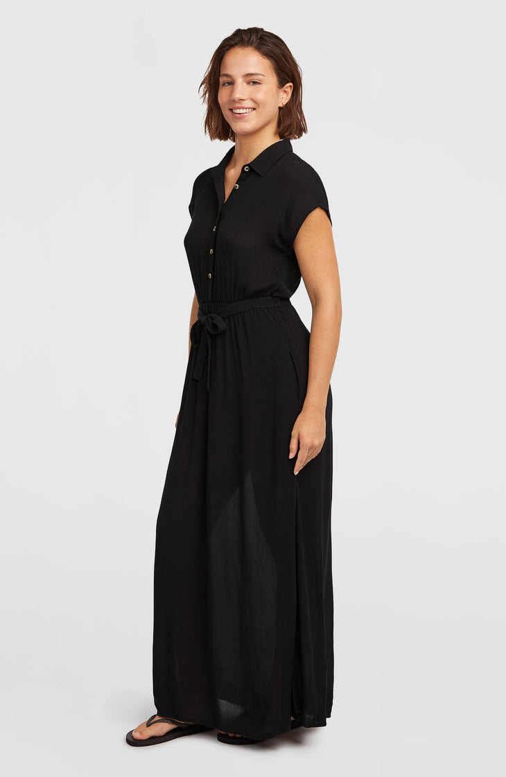 Robe chemise longue Lori | Black Out