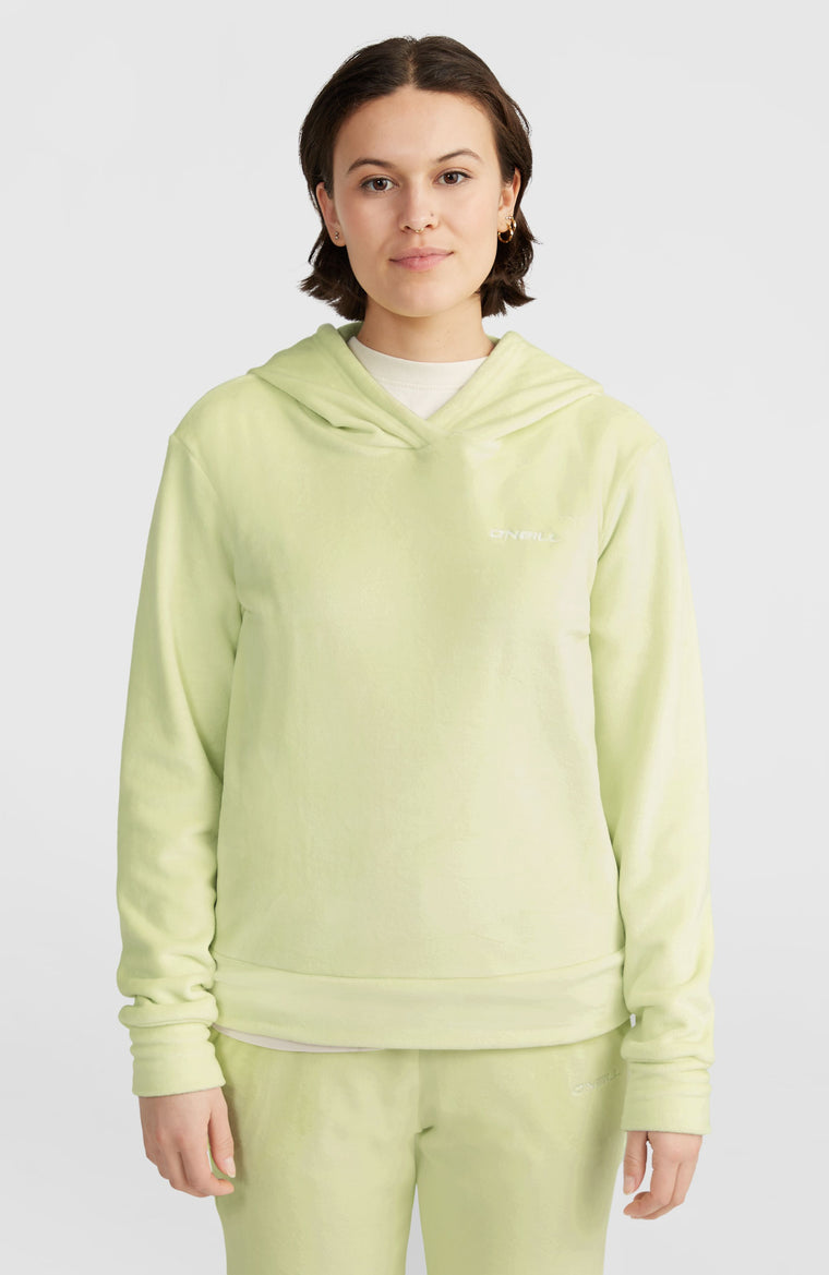 Polaire à capuche Velour | Lime Wash Polaire à capuche Velour | Lime Wash