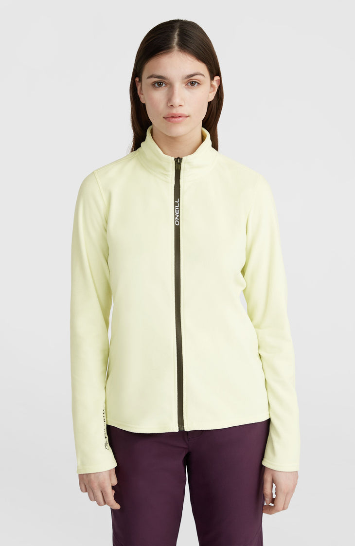 Polaire Jack's Polartec® 100 à zip intégral | Lime Wash