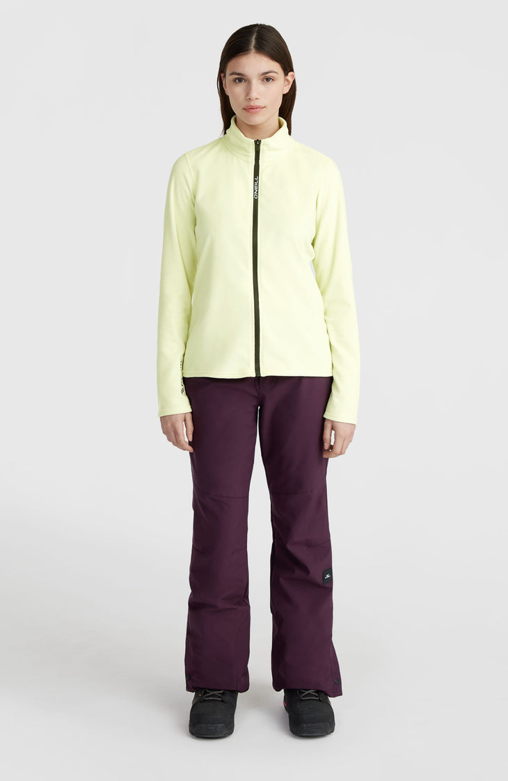 Polaire Jack's Polartec® 100 à zip intégral | Lime Wash