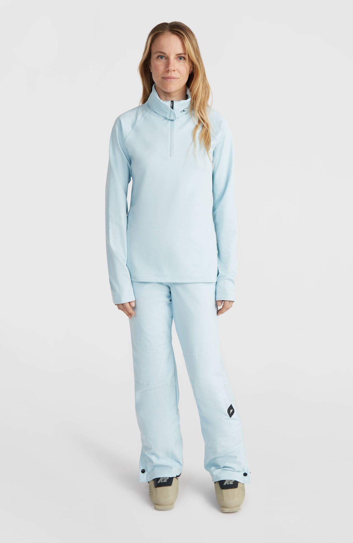 Polaire Hydrowick à col demi-zip | Dawn Sky