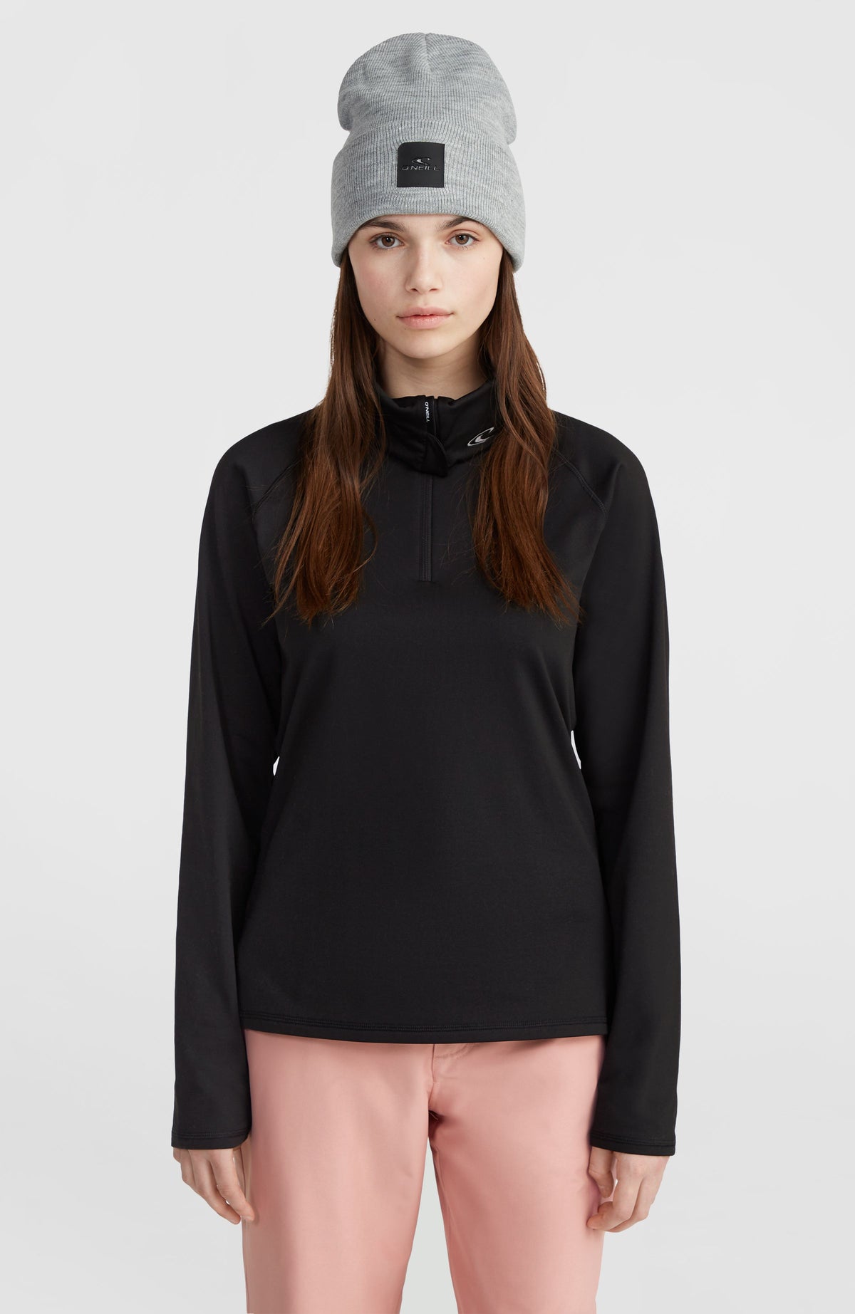 Polaire Hydrowick à col demi-zip | Black Out