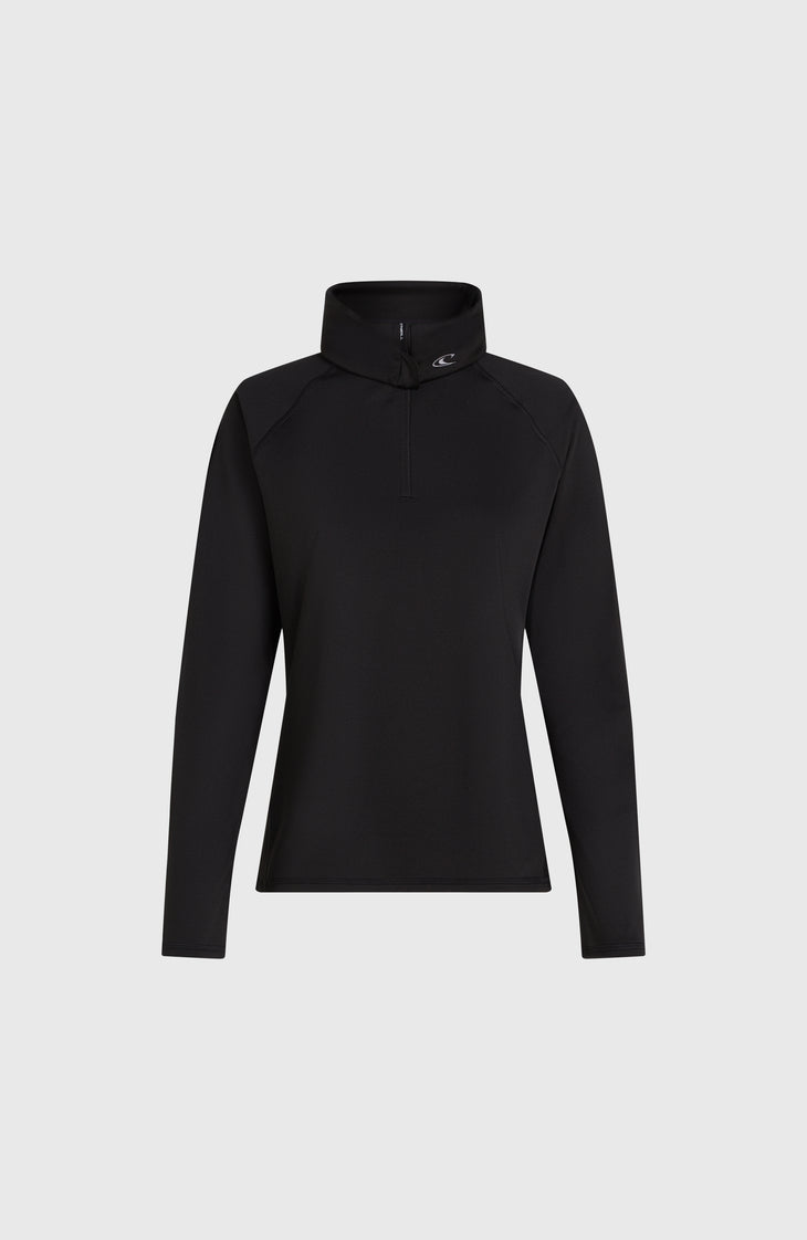 Polaire Hydrowick à col demi-zip | Black Out
