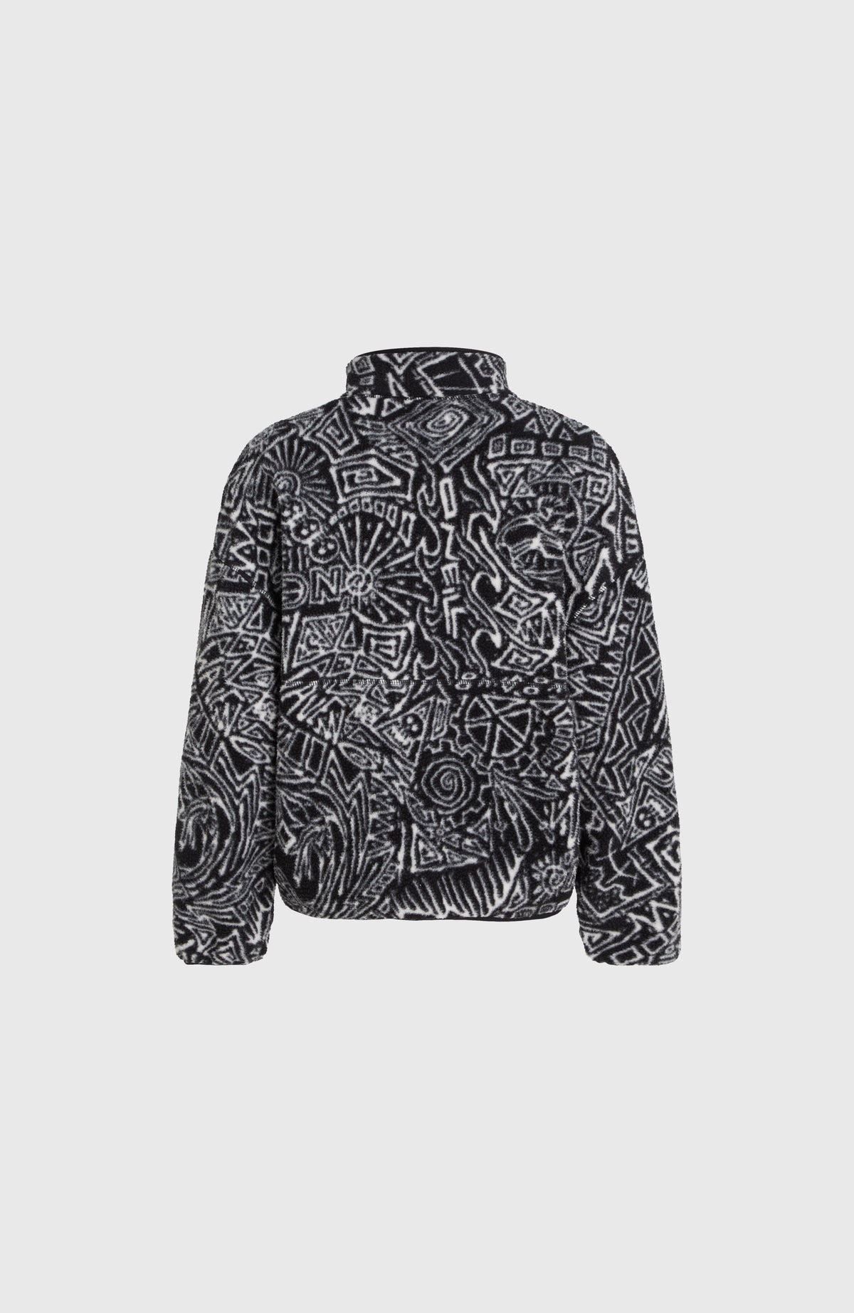 Polaire Surf Heroes à poils longs | White/Black Sketcheritage