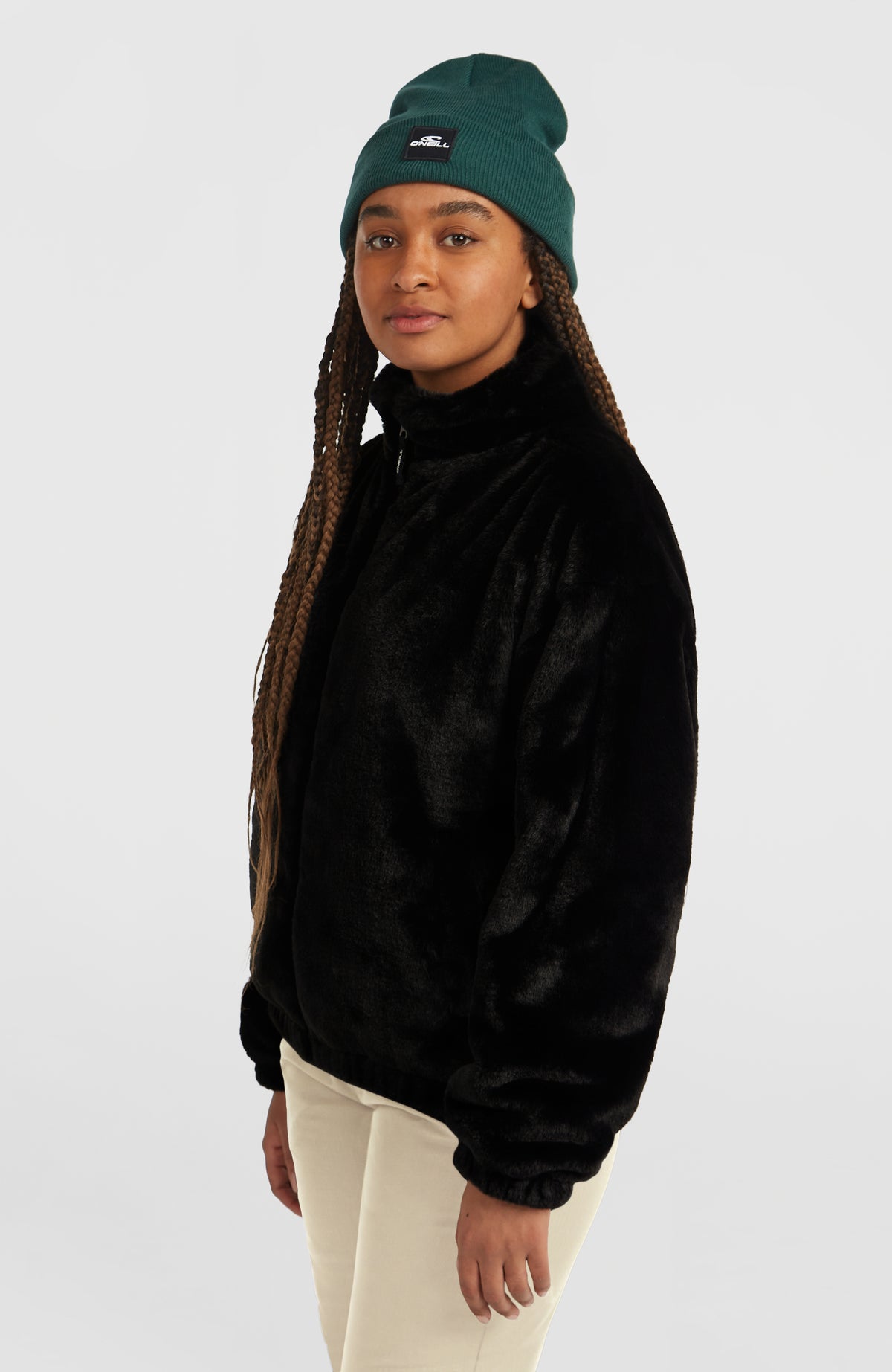 Polaire en fausse fourrure FWC'Cruz | Black Out