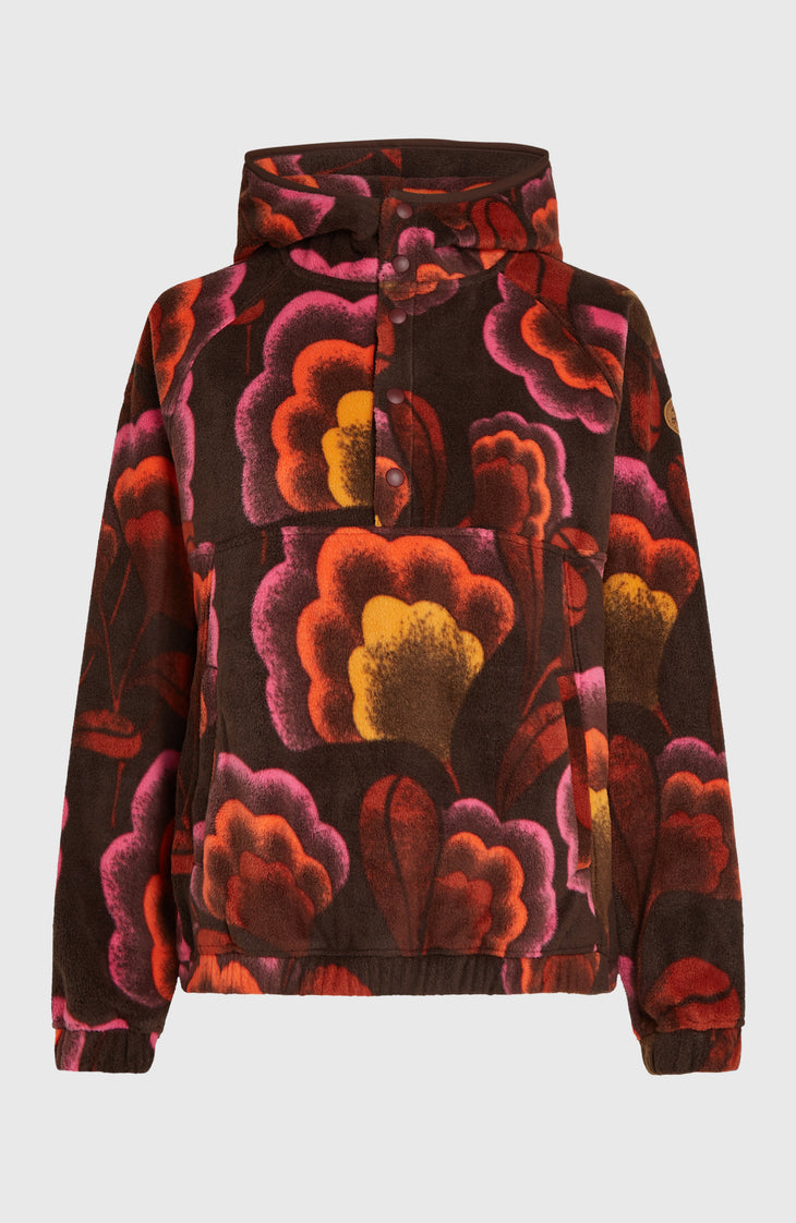 Sweat à capuche superfleece O'Riginals | Brown Originals Flower