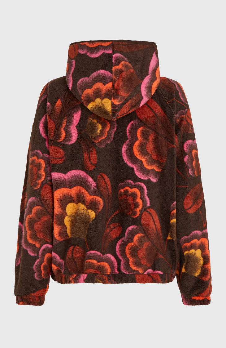 Sweat à capuche superfleece O'Riginals | Brown Originals Flower