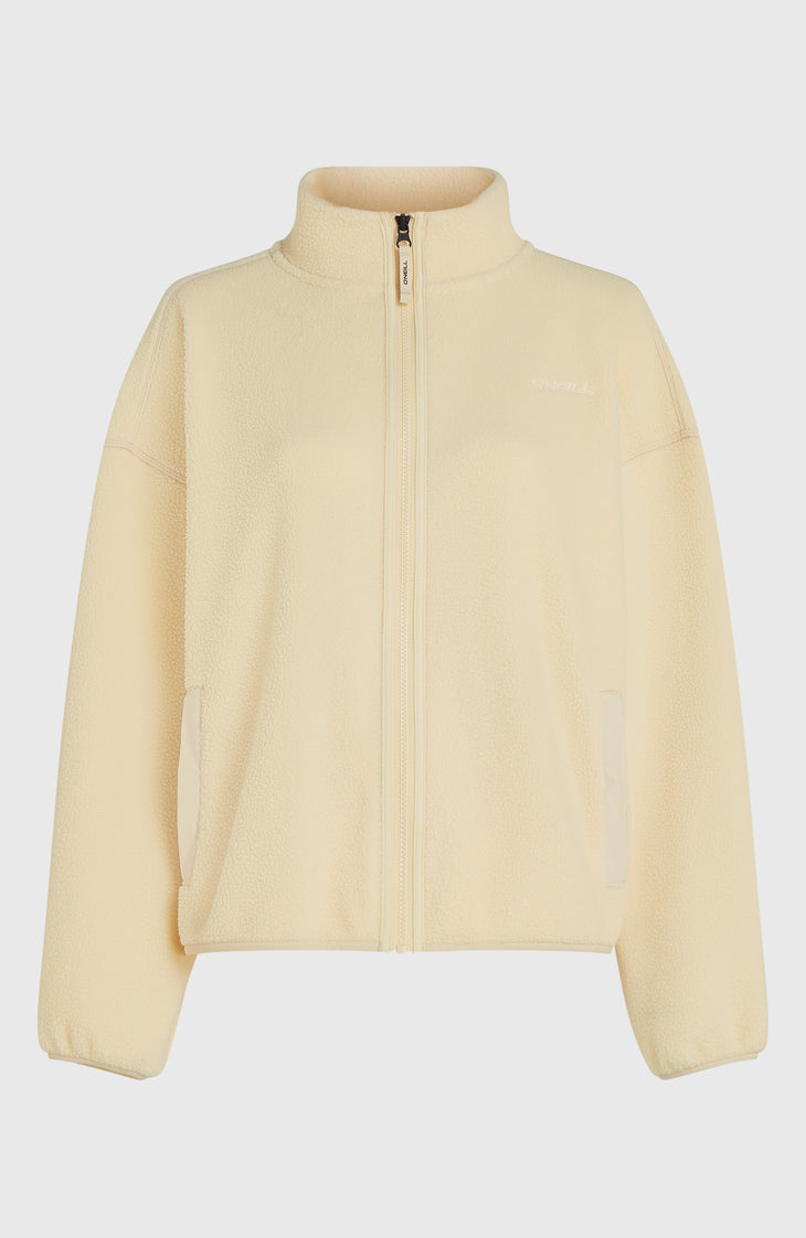 Polaire à poils longs et zip intégral Must-Have | Macaron