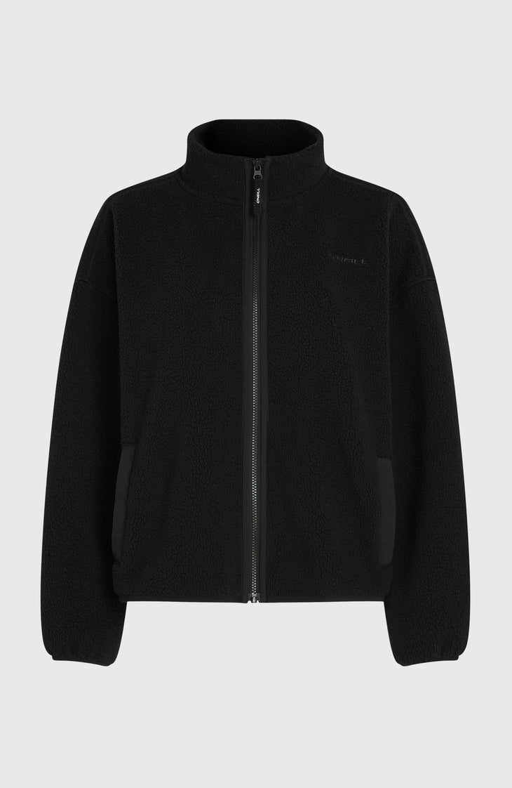 Polaire à poils longs et zip intégral Must-Have | Black Out