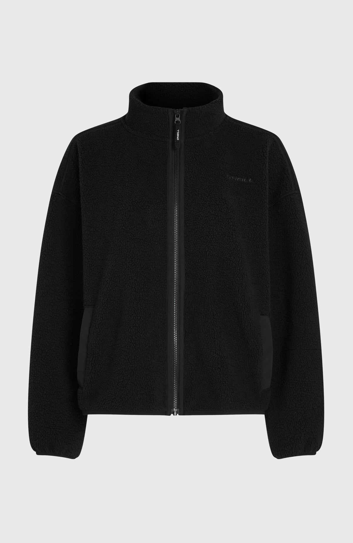 Polaire à poils longs et zip intégral Must-Have | Black Out