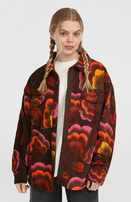 Chemise superfleece O'Riginals | Brown Originals Flower