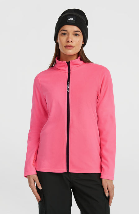 Polaire FWC'Cruz Jack's Polartec® à zip intégral | Skater Pink