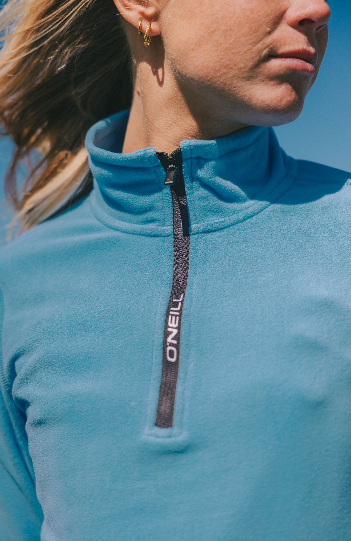 Polaire FWC'Cruz Jack's Polartec® à col demi-zip | Blue Poppy