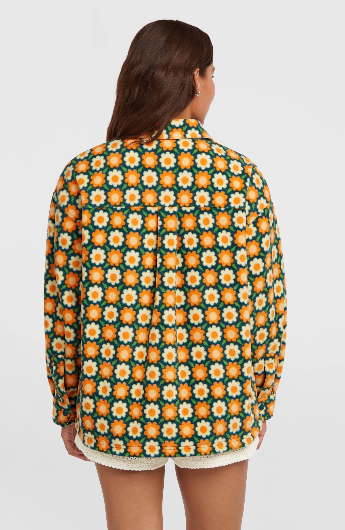 Chemise O'Riginals Superfleece | Green Retro Flower
