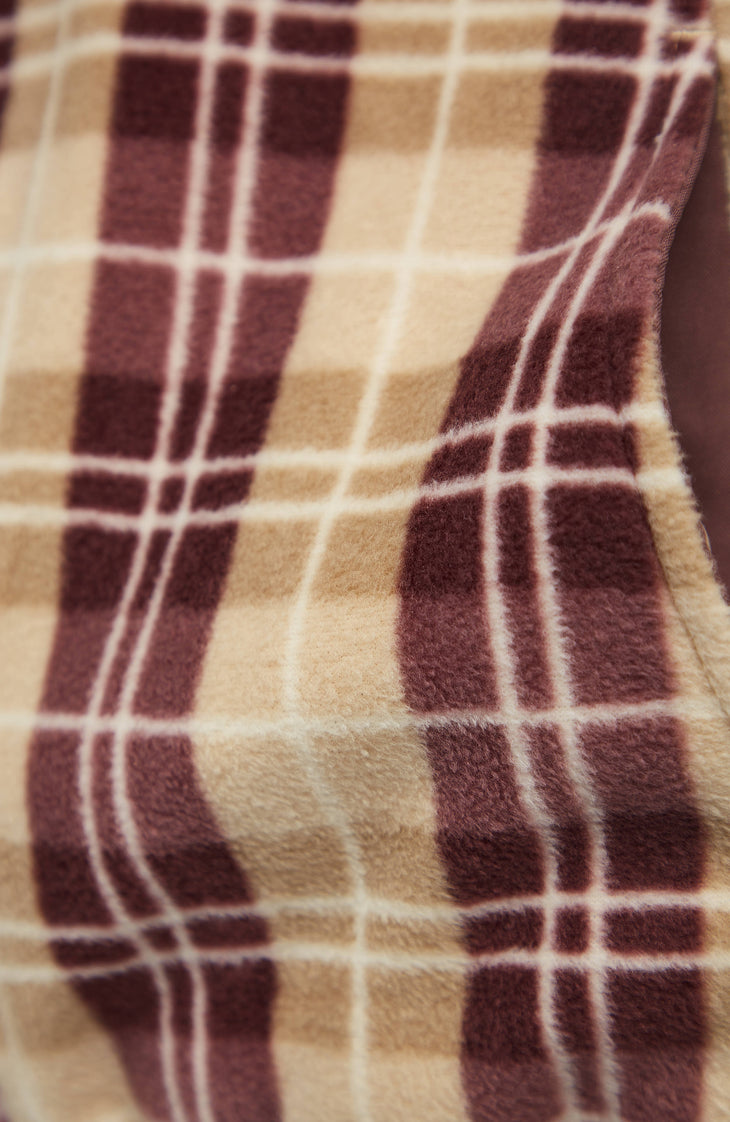 Sweat à capuche superfleece O'Riginals | Beige Check Flannel