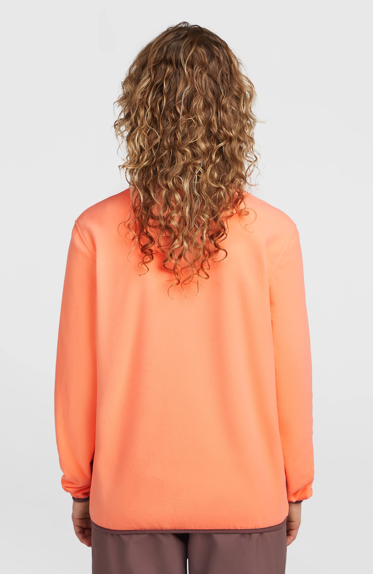 Polaire à col demi-zip FWC'Cruz Triple Polartec® | Funky Peach Colour Block