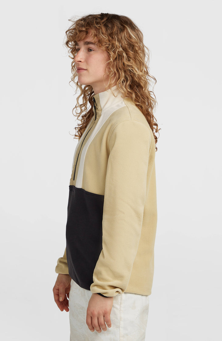 Polaire à col demi-zip FWC'Cruz Triple Polartec® | Olive Blush Colour Block