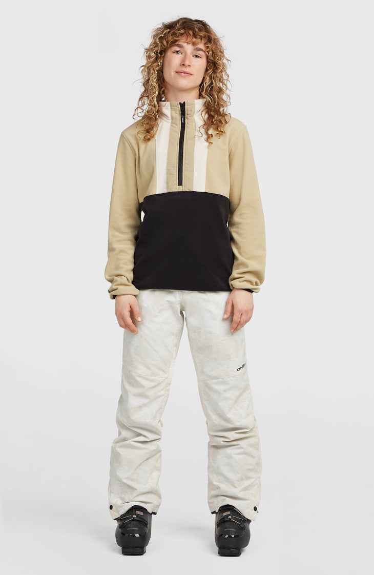 Polaire à col demi-zip FWC'Cruz Triple Polartec® | Olive Blush Colour Block