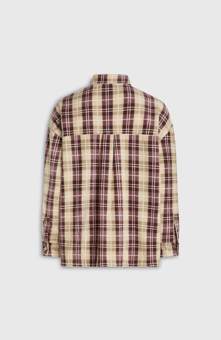 Chemise superfleece O'Riginals | Beige Check Flannel