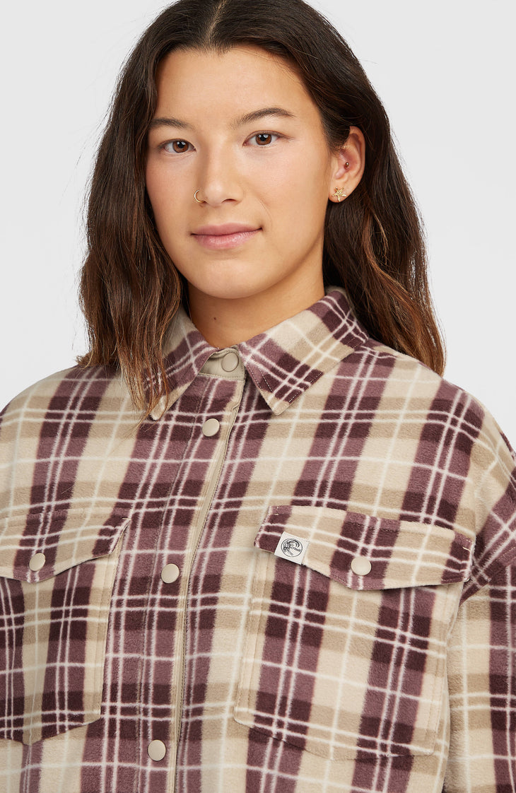 Chemise superfleece O'Riginals | Beige Check Flannel