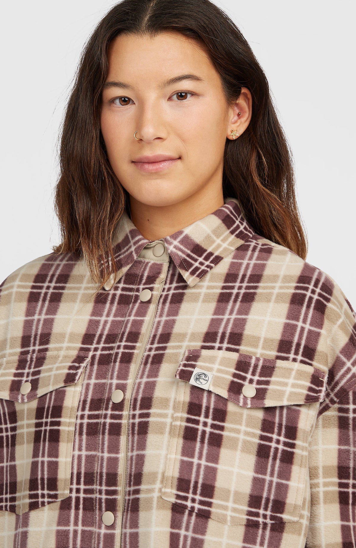 Chemise superfleece O'Riginals | Beige Check Flannel