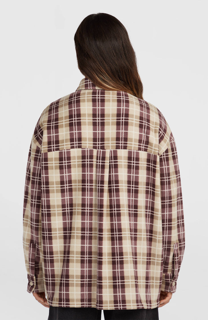 Chemise superfleece O'Riginals | Beige Check Flannel