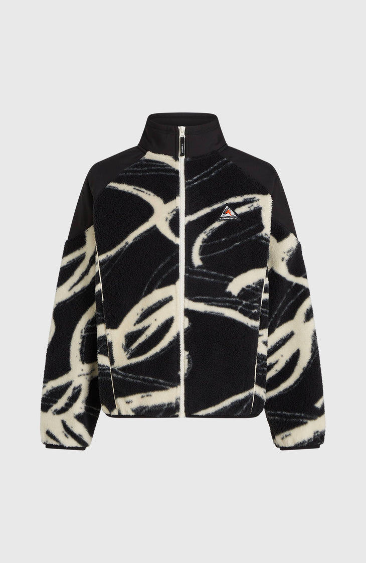 Polaire hyperfleece FWC'Play et zip intégral | White Snowtracks