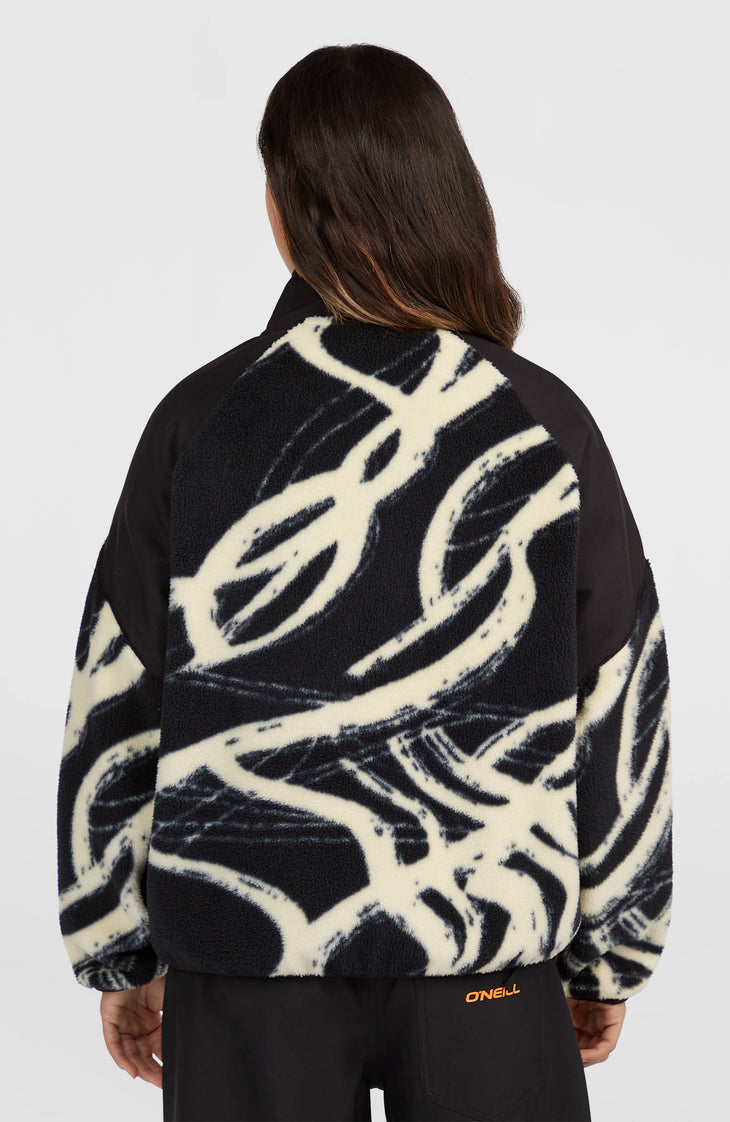 Polaire hyperfleece FWC'Play et zip intégral | White Snowtracks