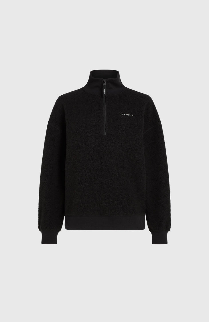 Polaire Must-Have à col demi-zip | Black Out