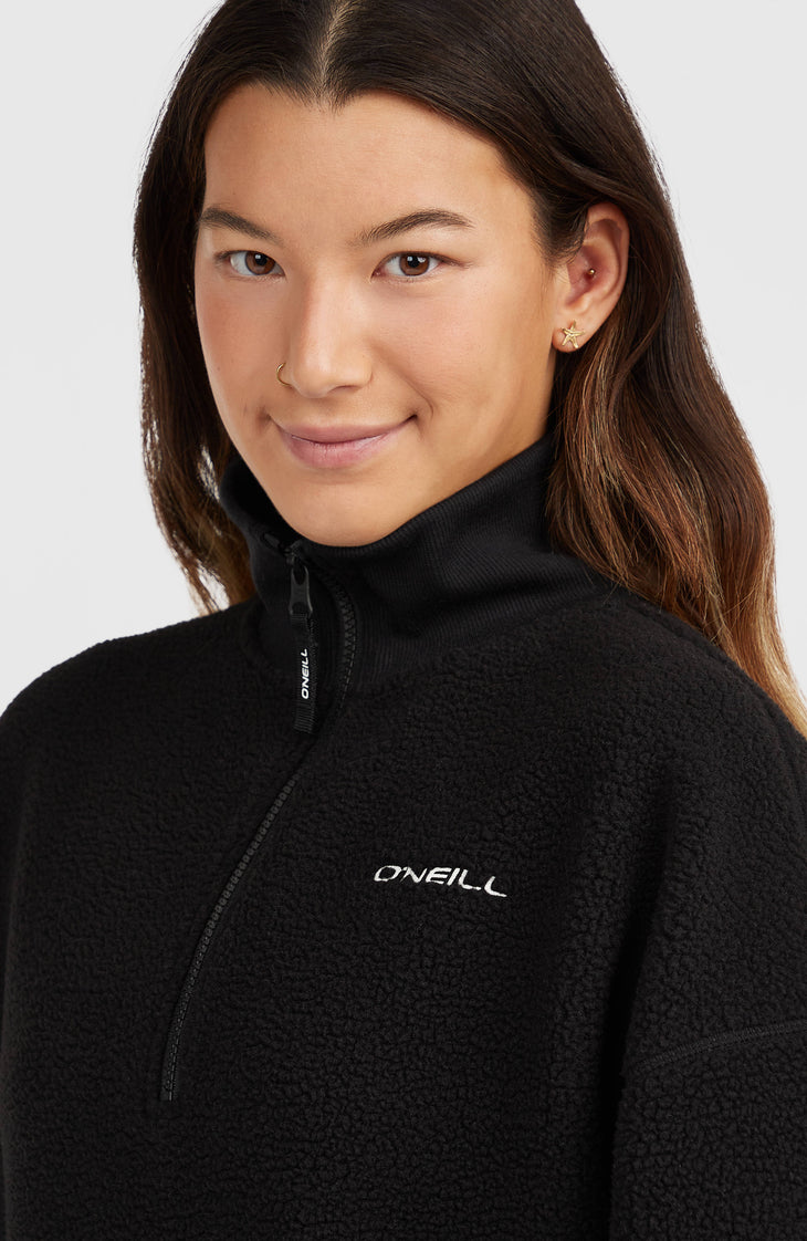 Polaire Must-Have à col demi-zip | Black Out