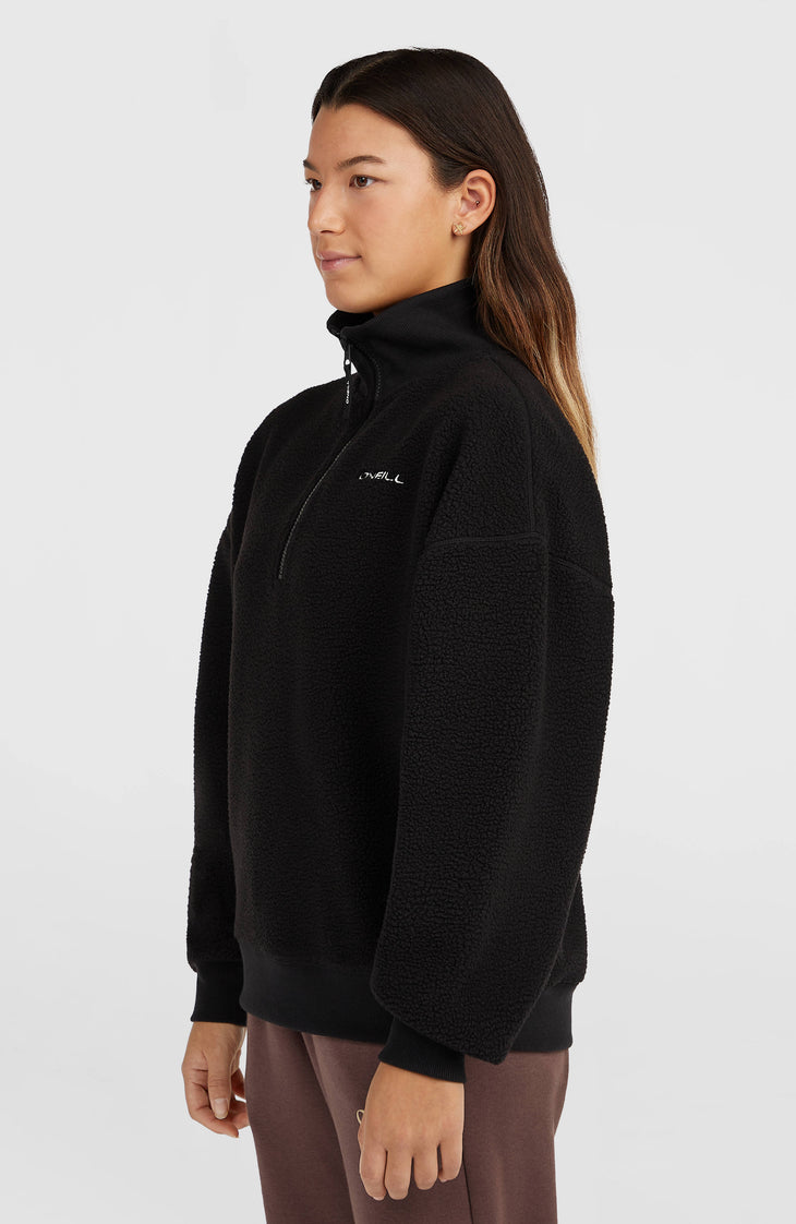 Polaire Must-Have à col demi-zip | Black Out