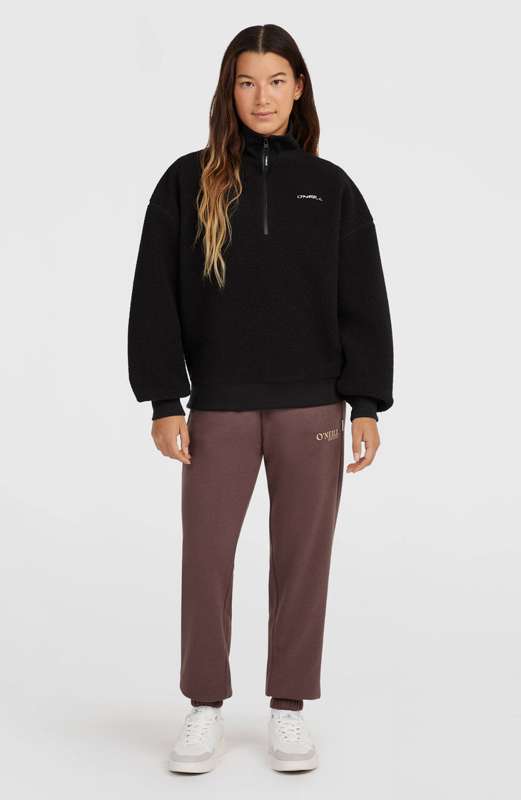 Polaire Must-Have à col demi-zip | Black Out