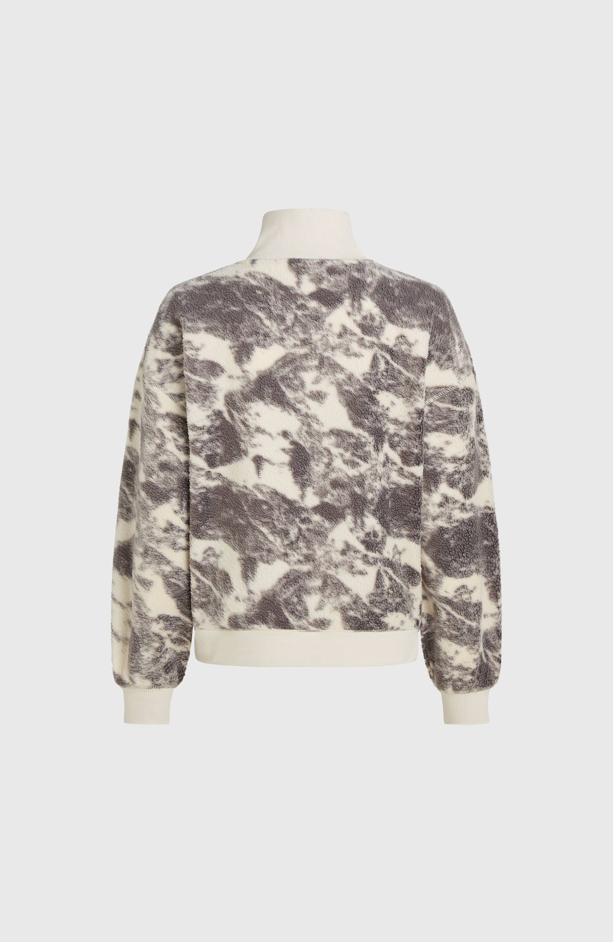 Polaire Must-Have à col demi-zip | Grey Mountain Landscape