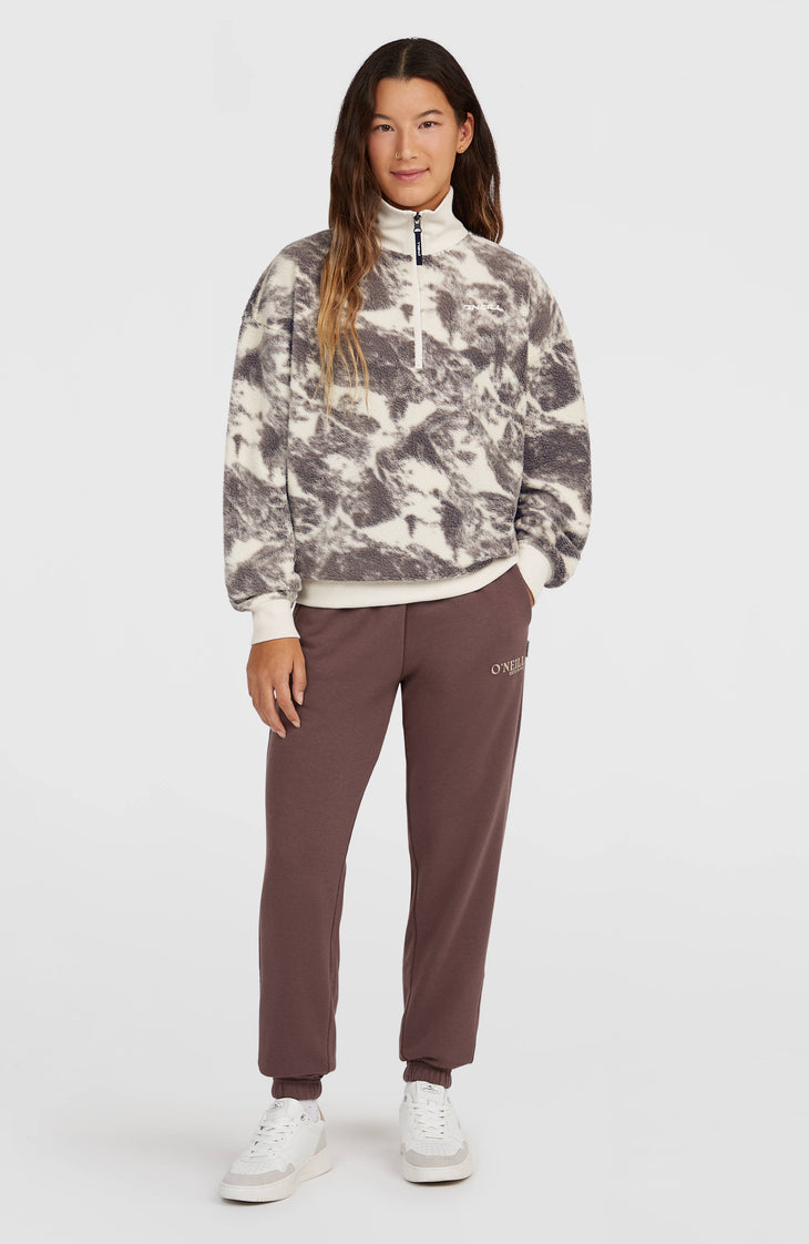 Polaire Must-Have à col demi-zip | Grey Mountain Landscape