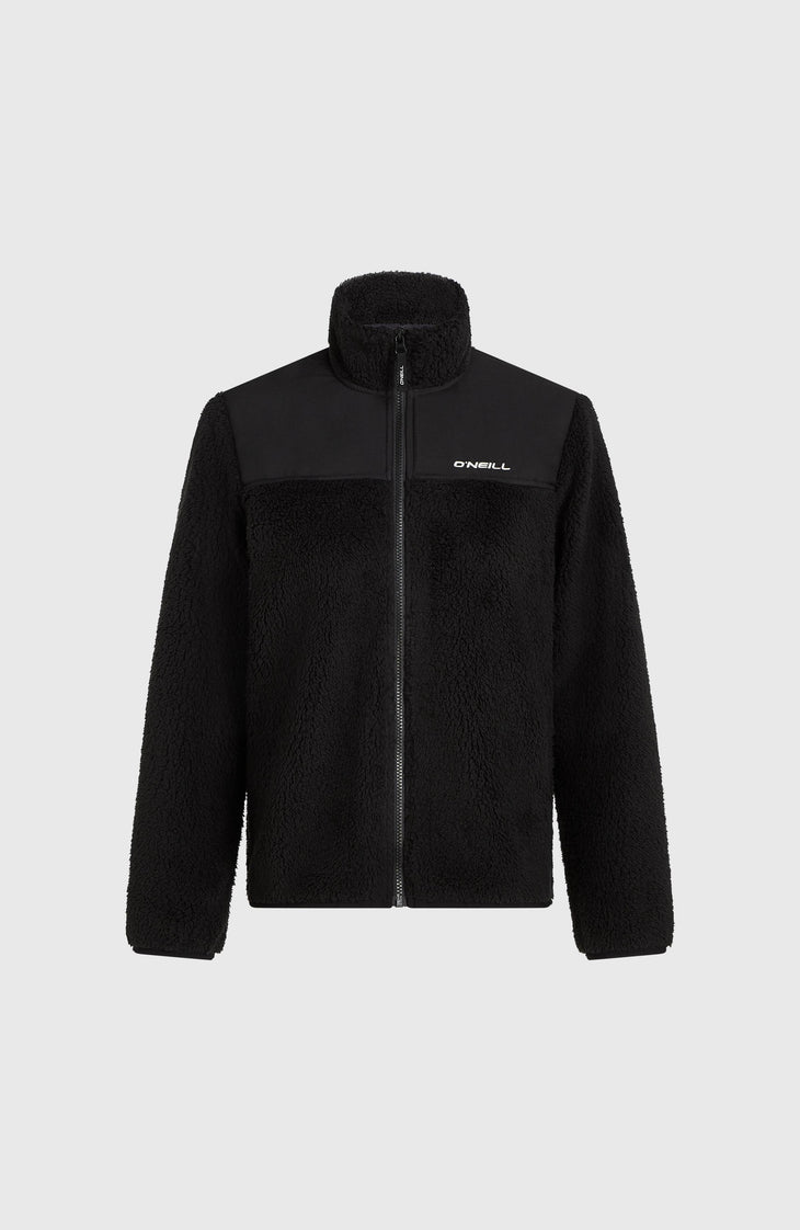 Polaire à zip intégral FWC'Cruz Fuzzy | Black Out
