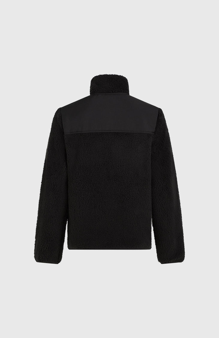 Polaire à zip intégral FWC'Cruz Fuzzy | Black Out